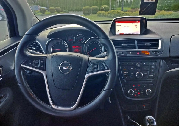 Opel Mokka cena 48500 przebieg: 155000, rok produkcji 2015 z Brzozów małe 704